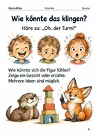 Vorschau - Spiele - Stimmen und Gefühle – Arbeitsheft Vorschule - Seite 3