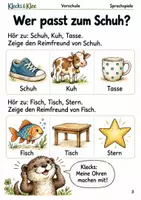 Vorschau - Spiele - Reime, Silben und erste Laute – 5 Arbeitshefte – Vorschule - Seite 3