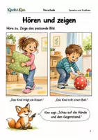 Vorschau - Spiele - Tun-Wörter Sprachspielheft für die Vorschule - Seite 1
