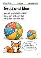 Vorschau - Arbeitsblätter - Eigenschaften Sprachspielheft für die Vorschule - Seite 2
