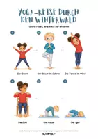 Vorschau - Poster - Kinderyoga Winter Poster | Yoga-Reise durch den Winterwald mit 6 Posen und Karten | Kita Klasse 1 2 3 4 kostenlos - Seite 1