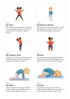 Vorschau - Poster - Kinderyoga Winter Poster | Yoga-Reise durch den Winterwald mit 6 Posen und Karten | Kita Klasse 1 2 3 4 kostenlos - Seite 2