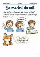 Vorschau - Spiele - Mitmachgeschichte – Arbeitsheft Vorschule - Seite 1