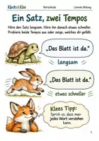 Vorschau - Spiele - Stimmen im Wald – Arbeitsheft Vorschule - Seite 1