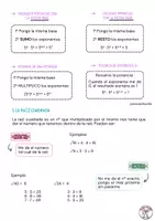 Vista previa - Refuerzo / NEE / Materiales de apoyo - Potencias y raíces cuadradas | Explicación paso a paso - página 2