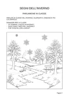 anteprima - Esercizi - Alla scoperta dell'inverno – Schede, labirinti e racconti su neve e letargo per la classe 1ª - Pagina 1