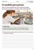 Vista previa - Hojas de trabajo - Personajes y escenario narrativo cuaderno 2.º ESO - página 2