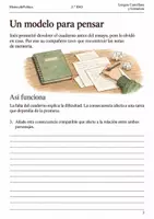 Vista previa - Hojas de trabajo - Desarrollo de la trama: 5 cuadernos 2.º ESO - página 3