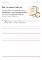 Vista previa - Hojas de trabajo - Decisiones y efectos inesperados cuaderno 2.º ESO - página 3
