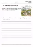 Vista previa - Hojas de trabajo - Revisar descripciones de paisajes: cuaderno 2.º ESO - página 3