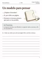 Vista previa - Hojas de trabajo - Diálogo, coherencia y revisión narrativa: 15 cuadernos 2.º ESO - página 3