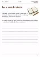 Vista previa - Hojas de trabajo - Pretérito imperfecto e indefinido cuaderno 2.º ESO - página 3