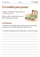 Vista previa - Hojas de trabajo - Pronombres y referentes claros cuaderno 2.º ESO - página 2