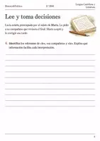 Vista previa - Hojas de trabajo - Pronombres y referentes claros cuaderno 2.º ESO - página 3
