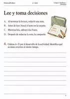 Vista previa - Hojas de trabajo - Conectores temporales en el relato cuaderno 2.º ESO - página 3