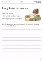 Vista previa - Hojas de trabajo - Revisar cambios de narrador cuaderno 2.º ESO - página 3