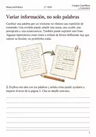 Vista previa - Hojas de trabajo - Revisar repeticiones del borrador cuaderno 2.º ESO - página 1