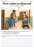Aperçu - Feuilles d'exercices - Écrire, enrichir et réviser des récits : 30 livrets de français 5e - Page 1