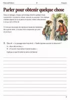 Aperçu - Feuilles d'exercices - Écrire, enrichir et réviser des récits : 30 livrets de français 5e - Page 2