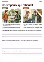 Aperçu - Feuilles d'exercices - Écrire, enrichir et réviser des récits : 30 livrets de français 5e - Page 3