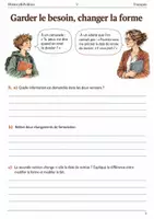 Aperçu - Feuilles d'exercices - Une demande polie adapter le registre à l’interlocuteur – livret de français 5e - Page 2