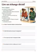Aperçu - Feuilles d'exercices - Un secret partagé faire avancer l’histoire par la parole – livret de français 5e - Page 3