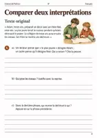Aperçu - Feuilles d'exercices - Les reprises nominales éviter les répétitions de personnages – livret de français 5e - Page 3