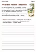 Aperçu - Feuilles d'exercices - Connecteurs temporels rendre un récit intelligible – livret de français 5e - Page 1