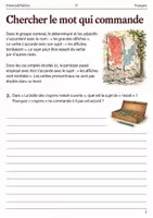Aperçu - Feuilles d'exercices - Accords dans la narration corriger sans changer le sens – livret de français 5e - Page 1
