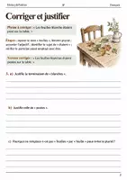Aperçu - Feuilles d'exercices - Accords dans la narration corriger sans changer le sens – livret de français 5e - Page 2