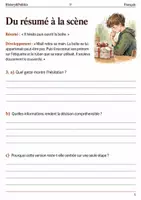 Aperçu - Feuilles d'exercices - Réviser son texte : 5 livrets de français 5e - Page 3