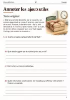 Aperçu - Feuilles d'exercices - Le paragraphe trop rapide développer l’étape essentielle – livret de français 5e - Page 3