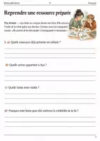 Aperçu - Feuilles d'exercices - La fin trop facile proposer un dénouement plausible – livret de français 5e - Page 2