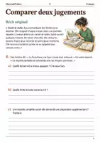 Aperçu - Feuilles d'exercices - La fin trop facile proposer un dénouement plausible – livret de français 5e - Page 3