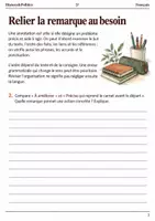 Aperçu - Feuilles d'exercices - Le brouillon annoté choisir les corrections prioritaires – livret de français 5e - Page 1