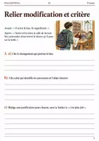 Aperçu - Feuilles d'exercices - Du premier jet au texte final justifier trois améliorations – livret de français 5e - Page 2