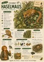 Vorschau - Arbeitsblätter - Haselmaus - kostenloses Materialpaket für Sachunterricht & Naturbildung | Bella Wildherz - Seite 1