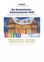 Vorschau - Stundenentwürfe - Boomwhacker-Adventskalender: 24 Türchen mit 17 Weihnachtsliedern (farbige Noten) & Rhythmusspielen für die digitale Tafel - Seite 1