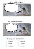 Aperçu - Préparation de séance / Séance complète - Séquence de Compréhension : Cromignon (façon Lectorino & Lectorinette) — Cycle 2 - Page de couverture