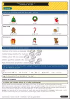 Vorschau - Arbeitsblätter - Christmas in the USA – trees, stockings & presents (A1) - Seite 1