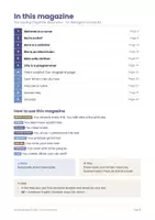 Voorbeeld - Leesteksten Engels A1–A2 over beroepen met opdrachten (Easy English) - Pagina 1