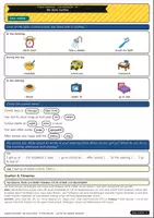 Vorschau - Arbeitsblätter - My daily routine – a day in Emma's life (A1) - Seite 1