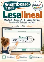 Vorschau - Arbeitsblätter - 📏 Leselineal – Smartboard-Tool zum Lesenlernen | Wörter & Silben | Klasse 1–2 - Deckblatt
