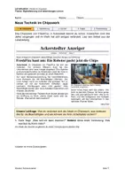 Vorschau - Stundenentwürfe - Digitalisierung und lebenslanges Lernen: Wandel im Chipswerk | AWT Klasse 7 und 8 | Unternehmen verstehen Teil 5 - Seite 1