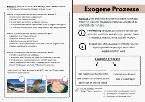 Vorschau - Arbeitsblätter - Selbsterarbeitendes Material zu exogenen Prozessen - Seite 1