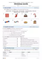 Vorschau - Arbeitsblätter - Christmas Traditions in the UK and USA | Klasse 5/6 | Lesetext + 4 Arbeitsblätter mit Lösungen - Seite 3