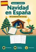 Vorschau - Arbeitsblätter - Navidad en España, Lernkarten, Klasse 8 - Deckblatt