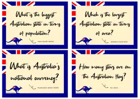 Vorschau - Arbeitsblätter - Australia - Stop and Swap Cards - Seite 2