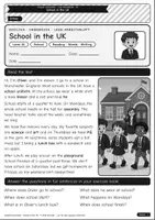 Vorschau - Arbeitsblätter - School in the UK – uniforms, assembly & lunch boxes (A1) - Seite 2