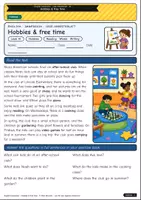 Vorschau - Arbeitsblätter - Hobbies & free time – the after-school club (A1) - Seite 1